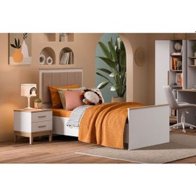 Resim Etto Bazalı Karyola 100x200 Cm 100 x 200 