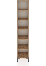 Resim Arges Dolap 5 Raflı 44x30x221 Çam-çam Çam 