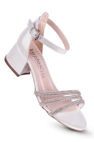 Resim KAPTAN JUNIOR Kız Çocuk Topuklu Abiye Ayakkabı Pssk 403 