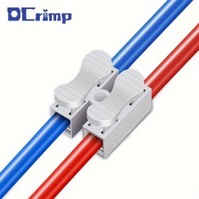 Resim CH-2 Hızlı Tel Bağlantı Terminalleri - Elektrik Kablo Kelepçe Terminal Bloğu Konnektörü için Premium Yaylı Teli Bağlayıcılar 