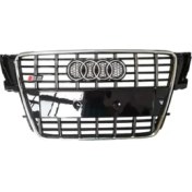 Resim Leonpart Audi A5 S5 Ön Panjur Izgara 2008 - 2012 B8 Krom - Siyah 