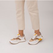 Resim Tamer Tanca Bej - Kadın Vegan Sneakers & Spor Ayakkabı 804 6161 Bn Ayk Y22 