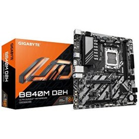 Resim Gigabyte B840M D2H Soket AM5 DDR5 7600 MHz (OC) mATX Gaming Oyuncu Anakart 