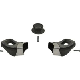 Resim Tencere Tava Sahan Yan Kulpları ve Cam Kapak Kulp (tepe) Siyah 