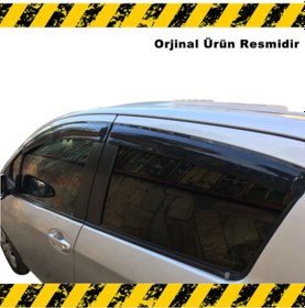 Resim Toyota Uyumlu Yaris Mügen Cam Rüzgarlığı 2012-2016 Arası 4 Lü Set N11.28516 