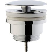 Resim Vitra Origin A45148 Yuvarlak Lavabo Süzgeci Universal Sabit Krom 