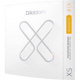 Resim D'Addario XSAPB1256 XS Phosphor Bronze Akustik Gitar Teli - Light/Medium (12-56) 