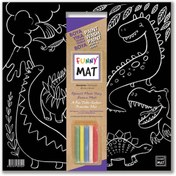 Resim STOREMAX Çocuk Mat (Tebeşirli) Dinazorlar 1174074 