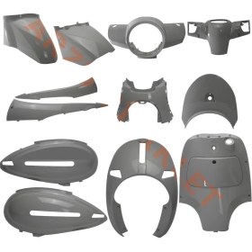 Resim Arora Cappucino Kaporta Seti Gri 20 Parça 