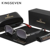 Resim KINGSEVEN Unisex Alaşımlı Yuvarlak Çerçeve Gözlük - Metalik Detaylı Şık Günlük Kullanım, Fotoğrafçılık ve Partiler İçin İdeal, Kılıf ve Mikrofiber Bez Dahil, Sevgililer Günü Hediyesi, Moda Aksesuarı, Trendy Çerçeveler, Hafif Tasarım, Dekoratif Çerçeveler, Moda Tutkunları 