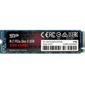 Resim Silicon Power SP01KGBP34UD7005 1TB M.2 Nvme Pcıe GEN3X4 3400-3000MB/S SSD 