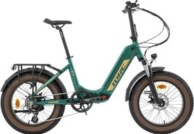 Resim Torc 20 Jant Fatbike Katlanır Elektrikli Bisiklet Yeşil 