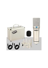 Resim Midex Superior Pack-3 Stüdyo Kayıt Ekipmanları Glx-800 Ses Kartı Cx1 Stüdyo Mikrofon 