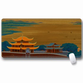 Resim Cbtx Dizüstü Bilgisayar Mouse Pad Oyun Matı 300 x 600 x 2 MM Yueyang Tower 