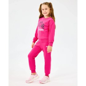 Resim Skechers G Essentials Sweatpant Büyük Kız Çocuk Pembe Eşofman Altı Sk2520006-3586 