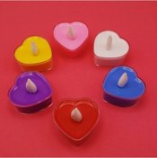 Resim 90600695320421000f - Kalpli Tealight Pilli Mum 