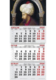 Resim 2026 Yılı Gemici Takvimi-fatih Sultan Mehmet 