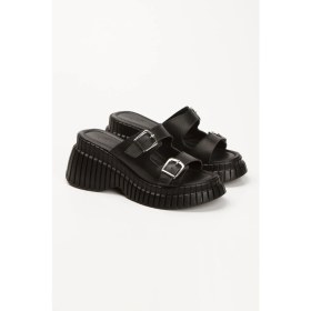 Resim İnyola Shoes Kadın Hakiki Deri Dolgu Topuklu Terlik 6286 