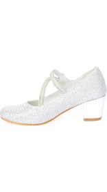 Resim Kiko Kids Aisha Çupra Günlük Kız Çocuk 4 Cm Topuklu Abiye Ayakkabı 