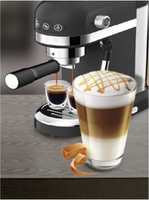 Resim Empressco Kapsül ve öğütücü uyumlu, pratik espresso makinesi ile kahve keyfi 