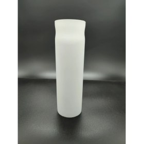 Resim Kuğulu Avize Avize Camı Silindir Beyaz( E.14) ( Alt Çapı:4,50 cm H:15,50 cm) 
