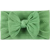 Resim Novahub Yeşil 18 Renk Kablo Yay Bebek Kafa Bandı Çocuk İlmek Şapkalar Kablolar Türban Çocuklar İçin Elastik Headwrap Bebek Saç Aksesuarları Yeşil Yeşil 