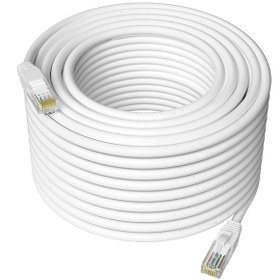 Resim 30 Metre Cat6 Patch Kablo 30m Ethernet Kablosu UTP Lan Kablosu 