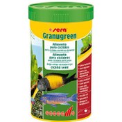 Resim Sera Granugreen Bitkisel Kökenli Yeşil Renkli Granül Yem 250 ML 