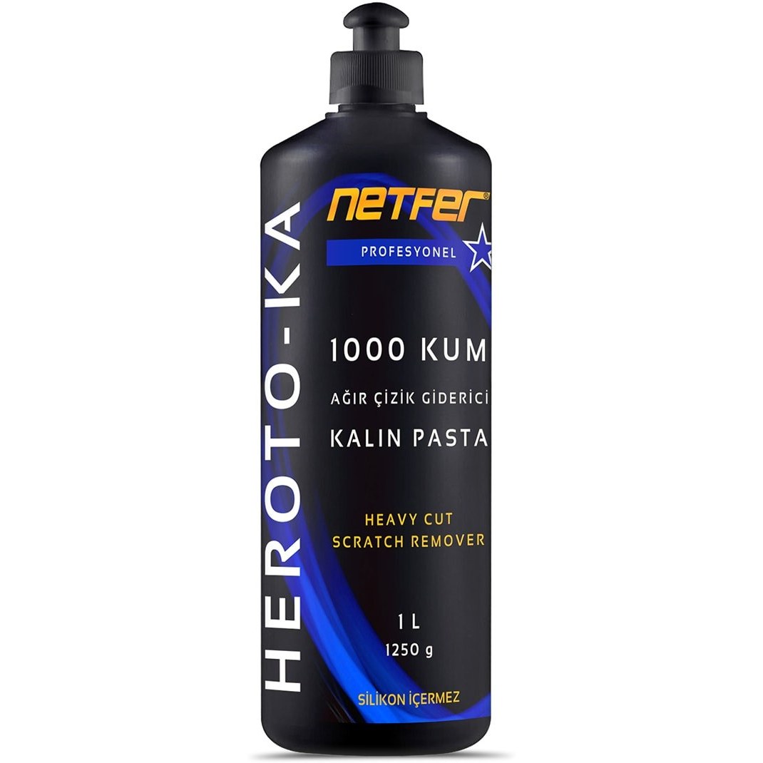 Netfer Heroto-ka Kalın Çizik Giderici Pasta - 1 L Fiyatı ve Özelliklerı ...