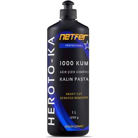 Resim Netfer Heroto-ka Kalın Çizik Giderici Pasta - 1 L 