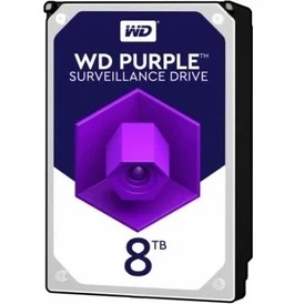 Resim 8tb Wd Purple Sata 6gb/s 256MB Dv 7X24 WD85PURZ 
