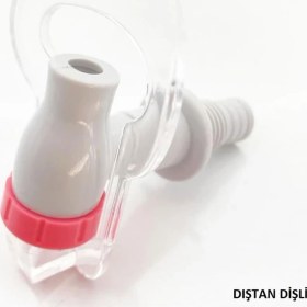 Resim Silver Su Sebili Musluğu Sıcak Kırmızı Dıştan Dişli Ölçülere Dikkat Ediniz 