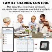 Resim Serfhyff Tuya Wıfı Ir Evrensel Uzaktan Kumanda Sıcaklığı ve Nem Sensörü Akıllı Yaşam Uygulaması Alexa Google Home ile Iş Çalışması (Yurt Dışından) 