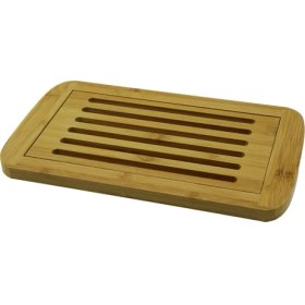 Resim Hobilinka Izgaralı - Hazneli Ahşap Bambu Kesim Panosu 21X36CM (4887) 