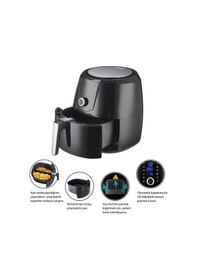Resim KUMTEL Digital Fastfryer Xxl 8.5l ( Yağsız Fritöz Airfryer ) Haf-06 