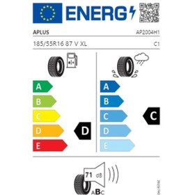 Resim Aplus 185/55 R16 87V XL A609 Yaz Lastiği 2024 