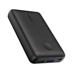 Resim Anker Powercore Select 10000 mAh Çift Çıkışlı Siyah Taşınabilir Hızlı Şarj Cihazı 