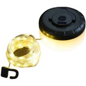 Resim Youtek Çok Fonksiyonlu Kamp Lambası - Taşınabilir, Şarj Edilebilir, Renkli Işık Şeritli Beyaz 