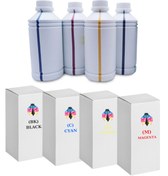 Resim SAFİRİNK Safir Toner Epson Uyumlu L220 Cmyk 1 Litre Muadil Mürekkep Seti Uyumlu 