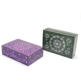 Resim Glowify Store Obsidian Taşı Kutu Model 3 