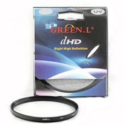 Resim 58mm UV Ultra Violet dHD Lens Filtresi Green.L