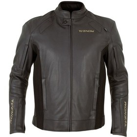 Resim Motosiklet Montu Deri 3 Mevsim Leather Racing Mont Black-red 