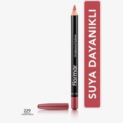 Resim Flormar Suya Dayanıklı ve Yoğun Pigmentli Mat Dudak Kalemi 229 Tender Cream 