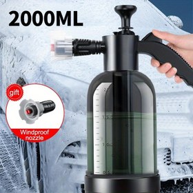 Resim 1 adet Köpük Püskürtücü El Arabası Yıkama Su Şişesi, Köpük Sprey Tankı, Hava Basınçlı Püskürtücü, Plastik Dezenfektan Su Şişesi, Araç Temizleme Aracı, Bahçe Sprey Şişesi, Şişe gövdesindeki çizikler kullanımı etkilemez, normal süreçtir, kaçınılmazdır, müşteri şikayetleri yoktur 