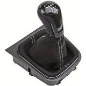 Resim Xuweiwei Volkswagen Golf Jetta 5 Ve 6 Vites Manual Şanzıman Alcantara Kapaklı 6th Gears 