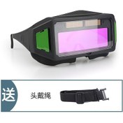 Resim Tenfowee Otomatik Işık Değiştirici Kaynak Gözlüğü - Kaynakçı Korumalı Gözlük, Argon Kaynağı Ve Kaynak İşleri İçin Çoklu Pencereli Koruma Beyaz 