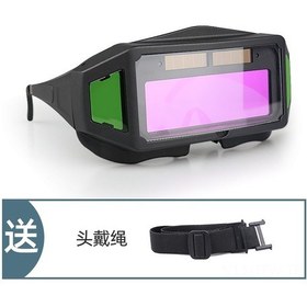 Resim Tenfowee Otomatik Işık Değiştirici Kaynak Gözlüğü - Kaynakçı Korumalı Gözlük, Argon Kaynağı Ve Kaynak İşleri İçin Çoklu Pencereli Koruma Beyaz 