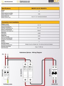 Resim Mexxsun - İnges 16 Amper Dc Sigorta Ve Yuvası Kutusu 1000 Volt 16 
