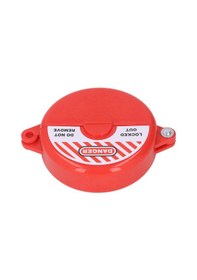 Resim Gajeena Abs Plastik Bahçe Valfi Kilidi 64-127mm Kolu İçin Güvenlik Kilidi Kötü Hava Dayanıklı Kırmızı 