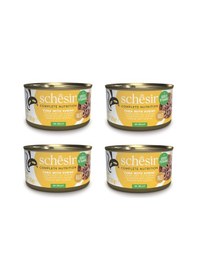 Resim Schesir Ton Ve Surumi Tam Ve Dengeli Jöleli Kedi Konservesi 85 Gr. X 4 Adet 